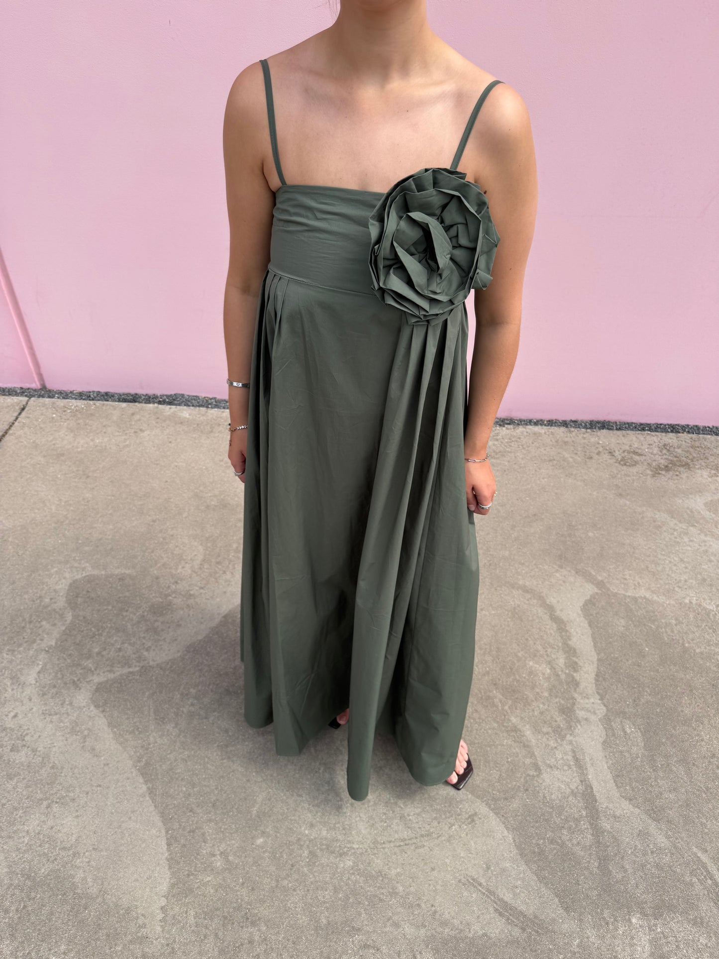 Olivia dress - khaki
