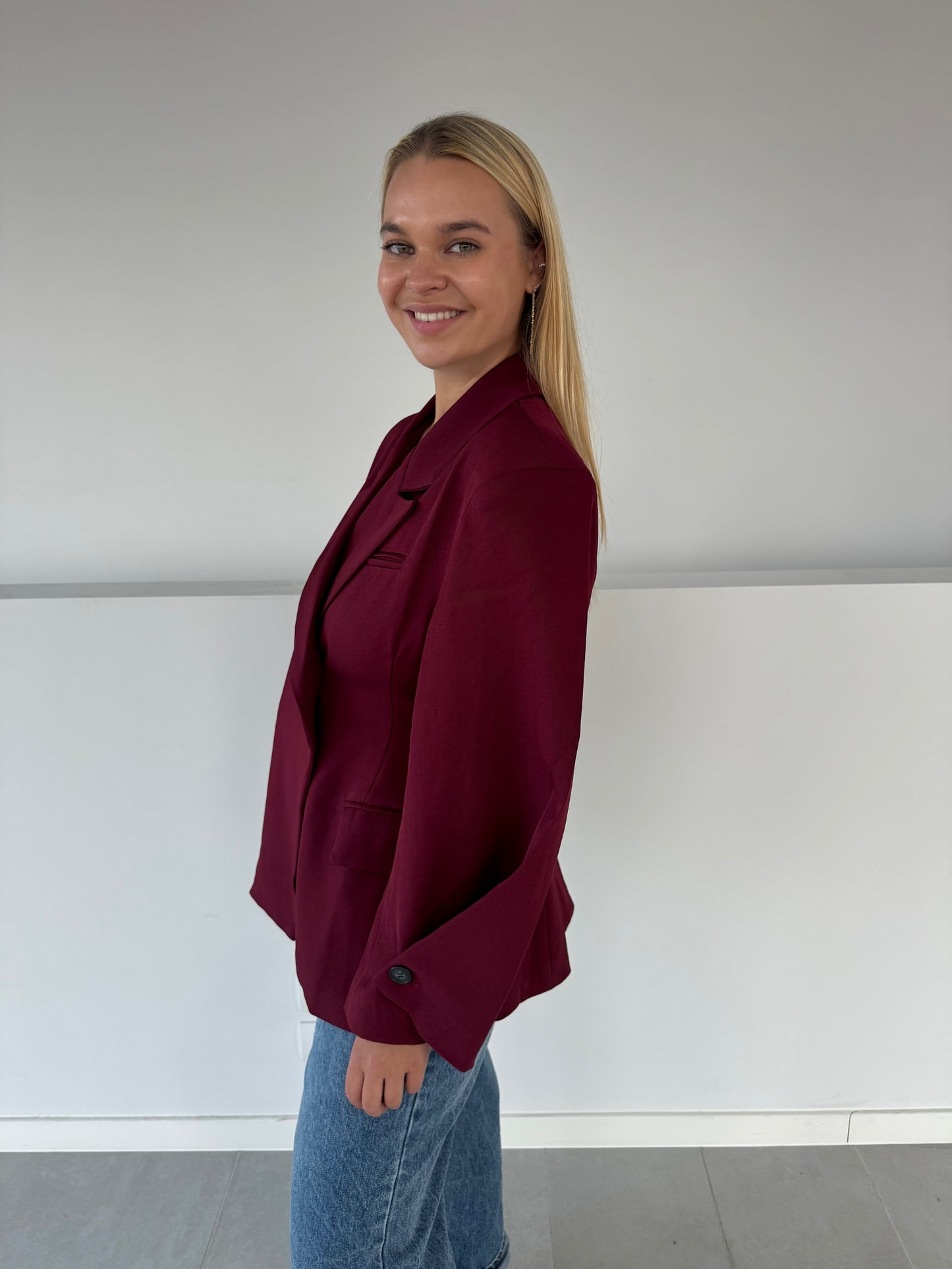 Elena blazer - bordeaux