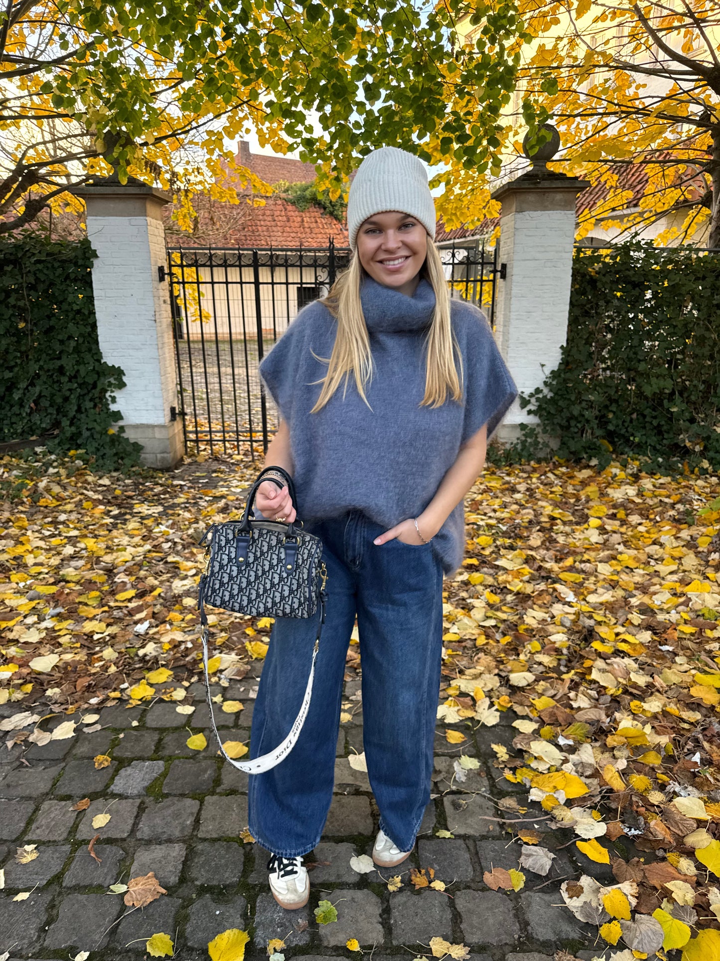 Juliette knit - grijsblauw