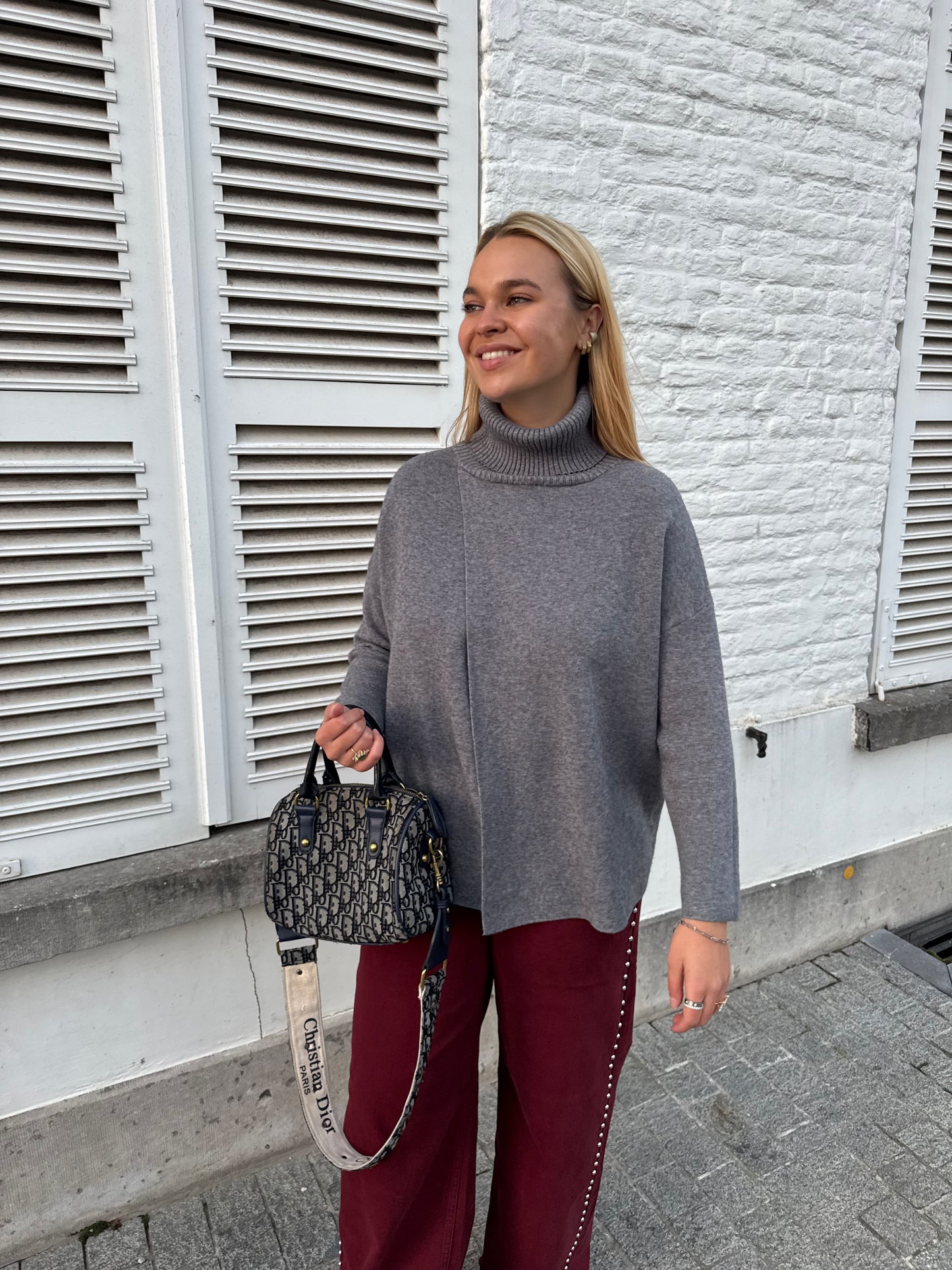 Victorine knit - grey