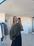 Loena blouse - khaki