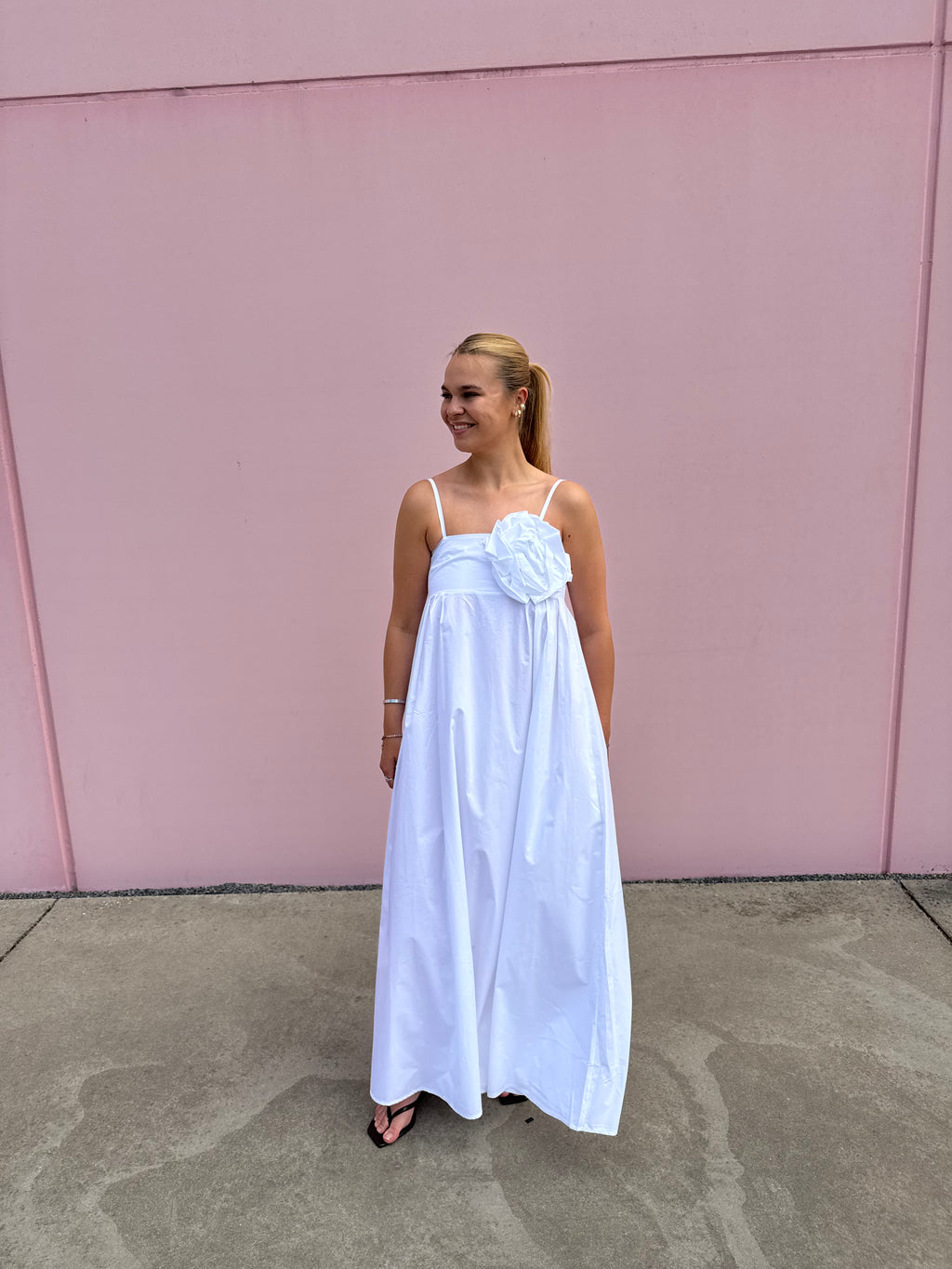 Olivia dress - white