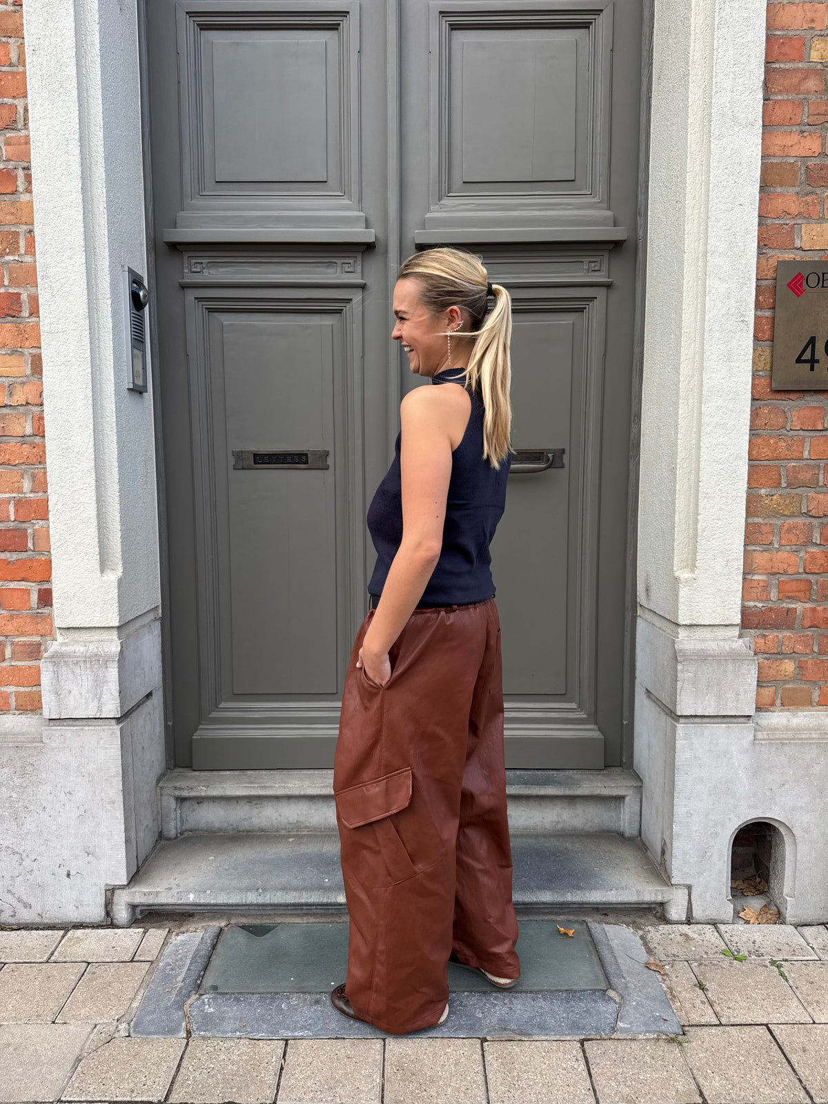 Vic pants - camel