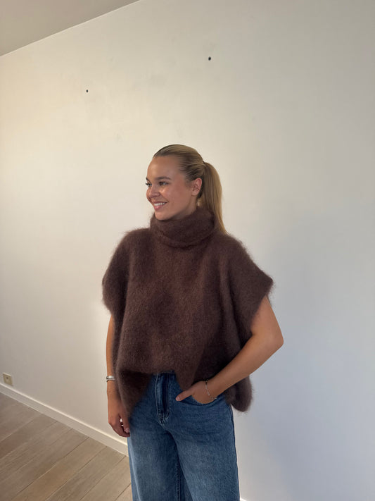 Juliette knit - chocolat brown