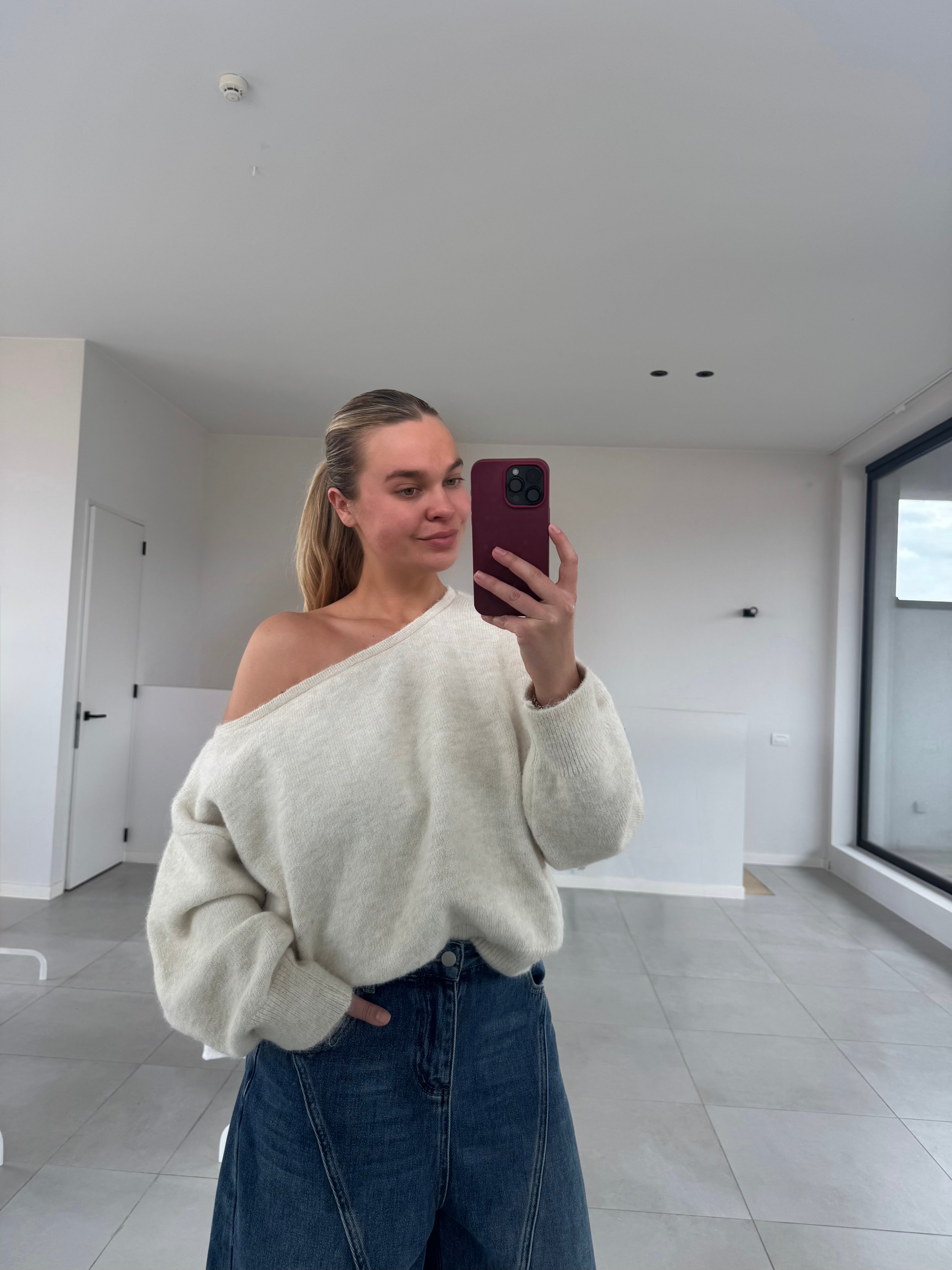 Elisabeth off shoulder knit