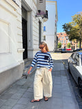 Striped t-shirt - blue