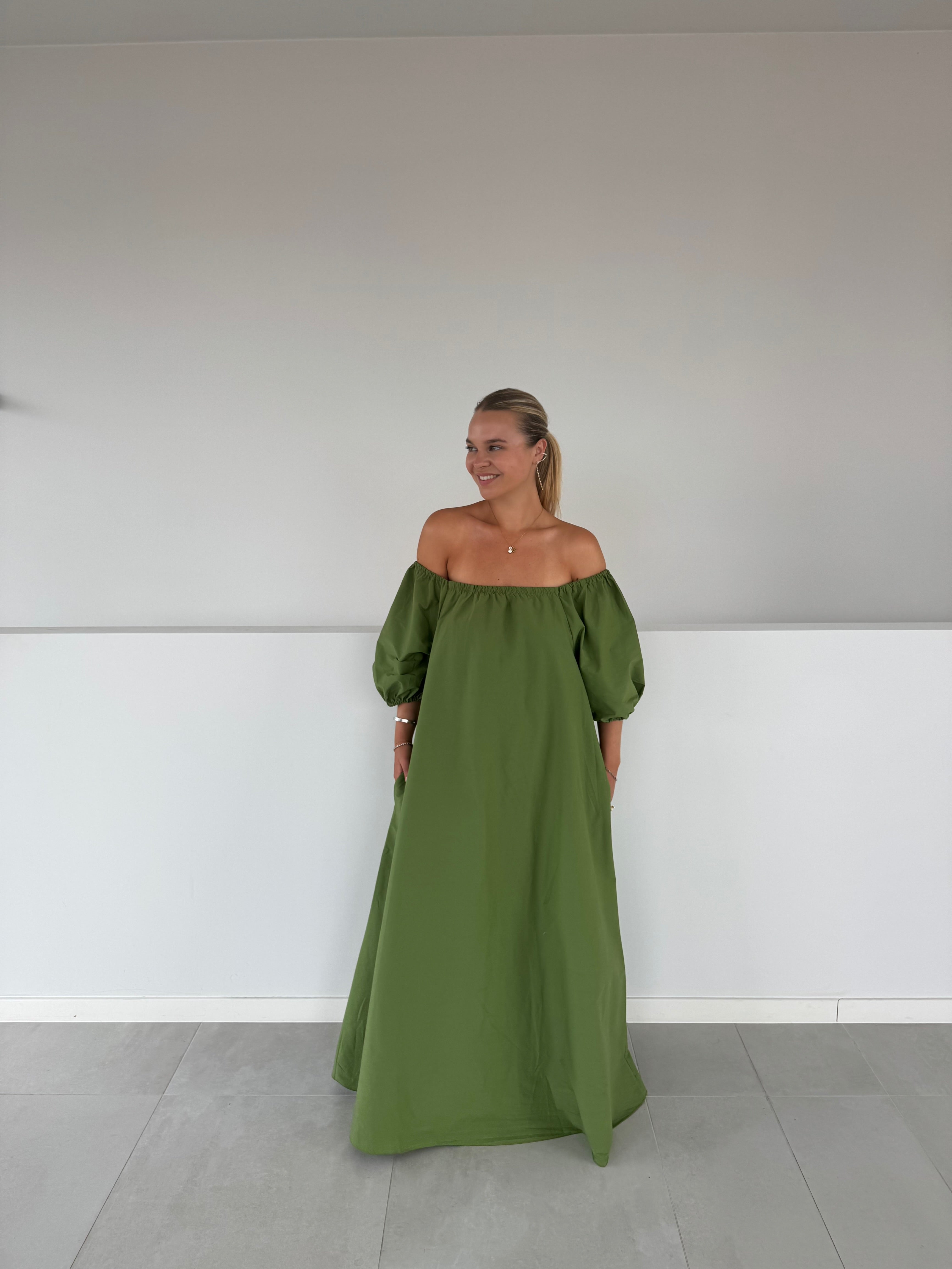 Marthe dress - green