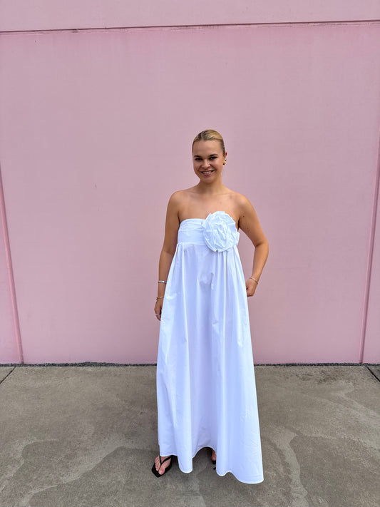 Olivia dress - white