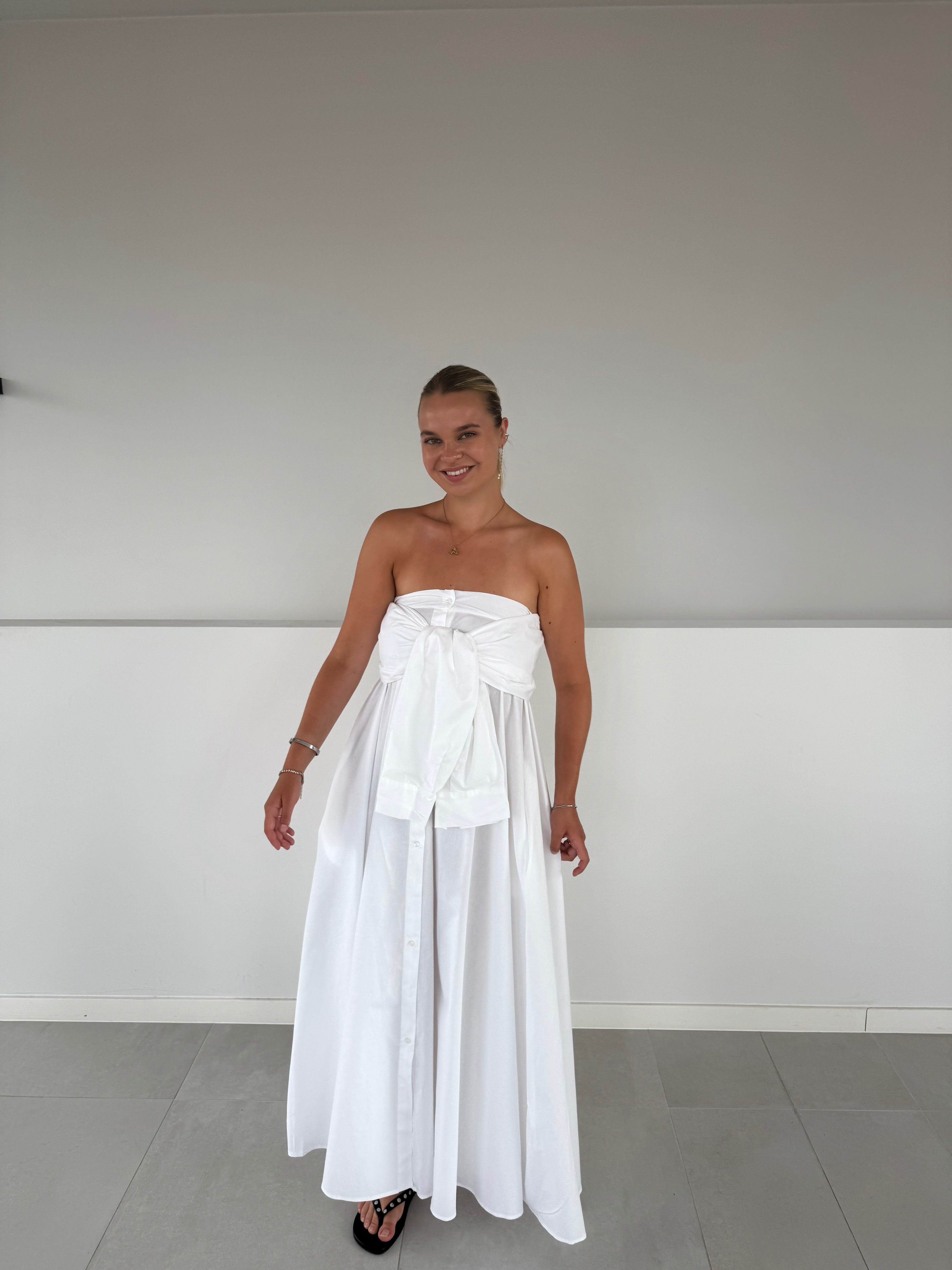 Elisa dress - white