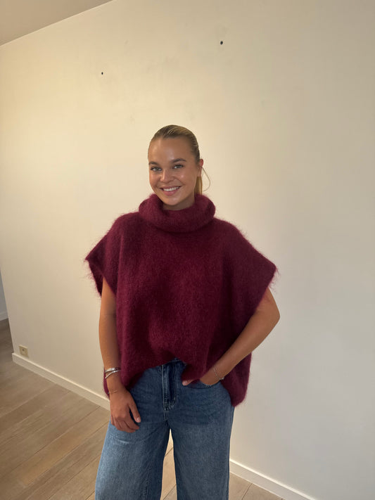 Juliette knit - burgundy