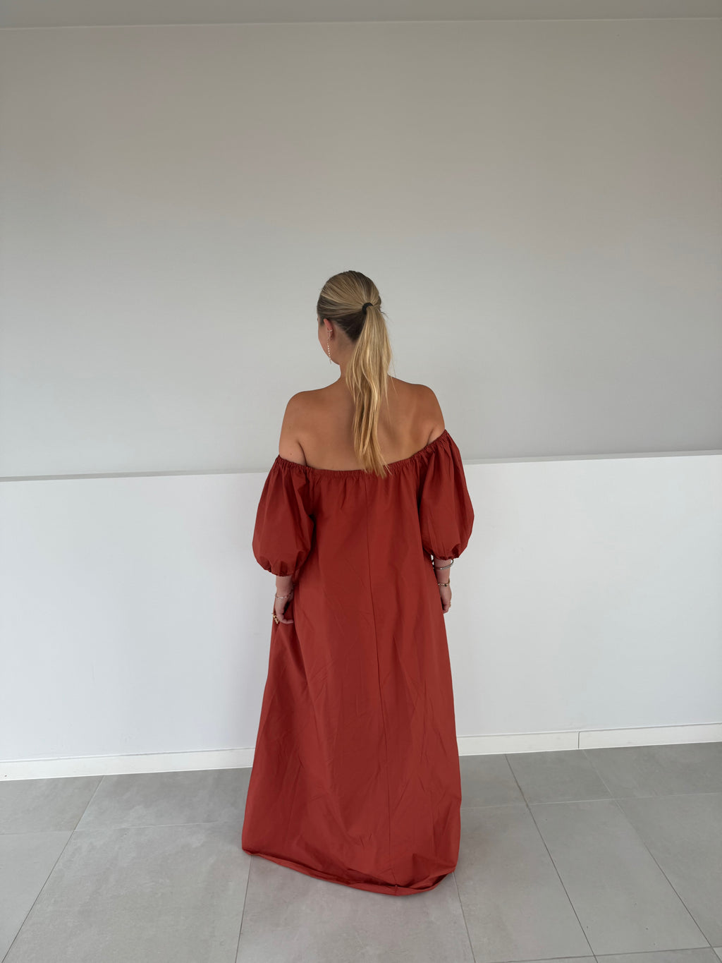 Marthe dress - terracotta