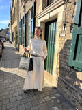 Gisèle wide trousers - white
