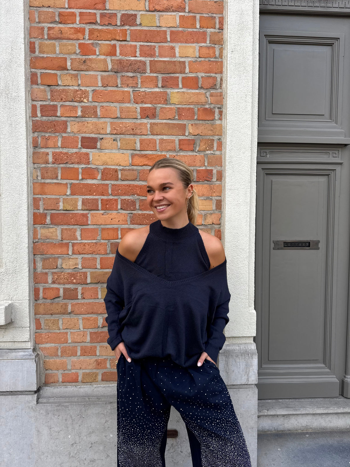 Alice knit - navy