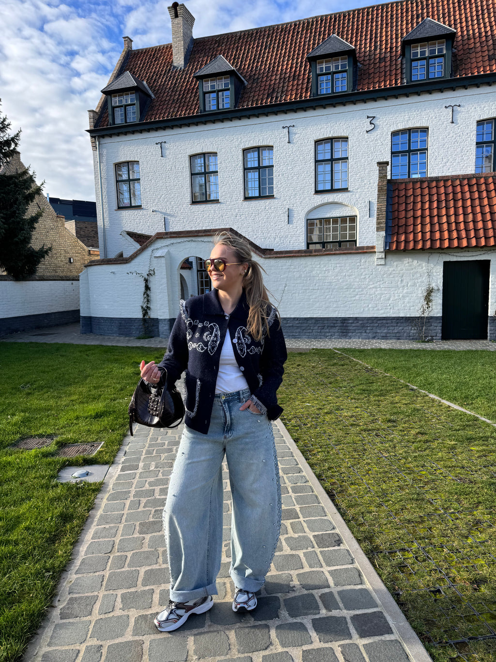 Jules rhinestone jeans