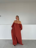 Marthe dress - terracotta
