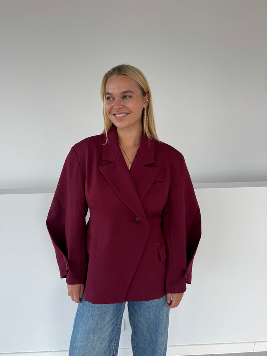 Elena blazer - bordeaux