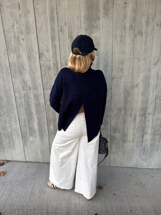 Victorine pull - navy