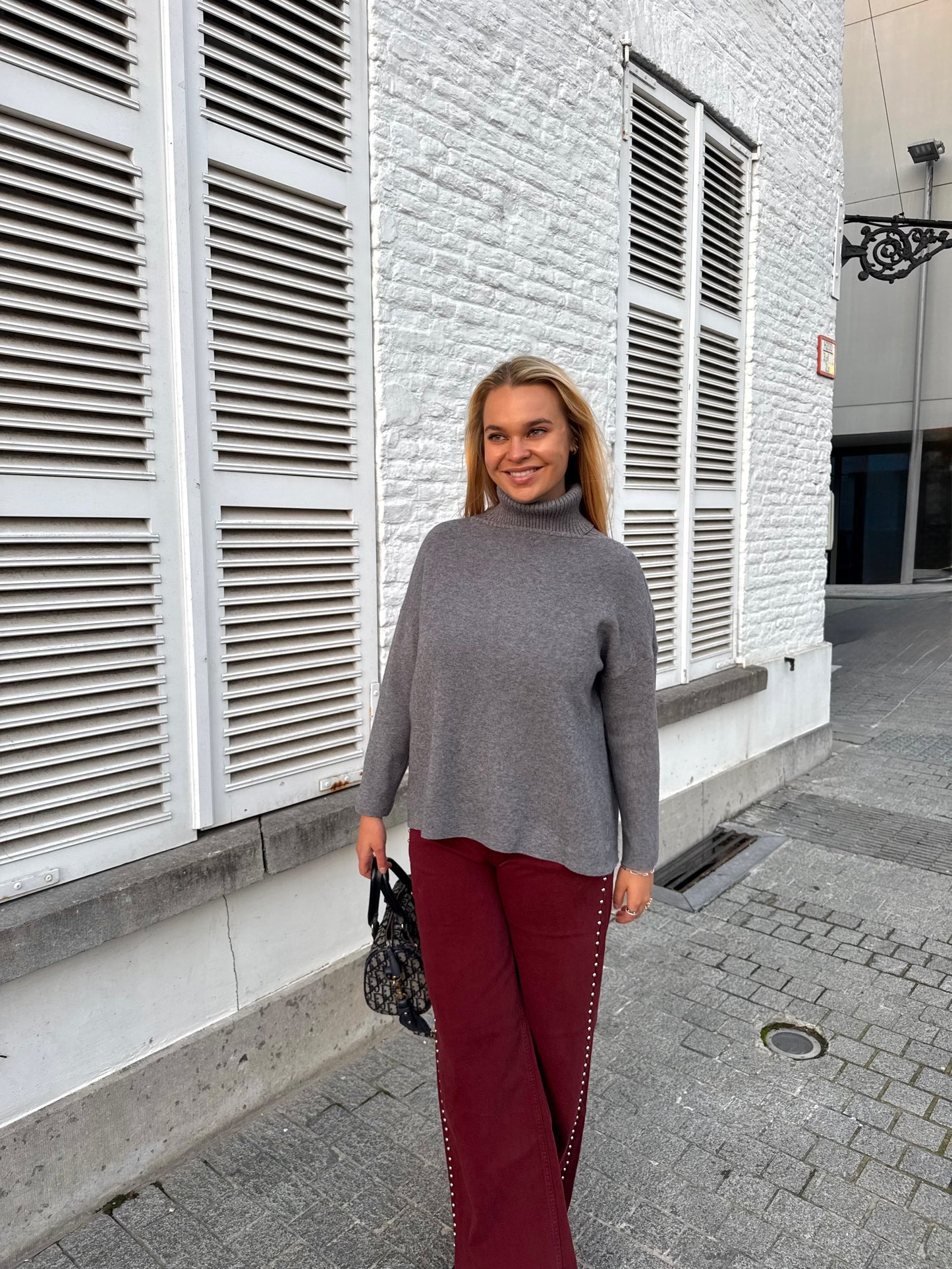 Victorine knit - grey