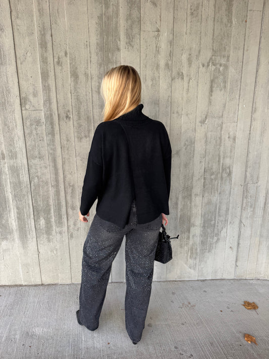 Victorine knit - black