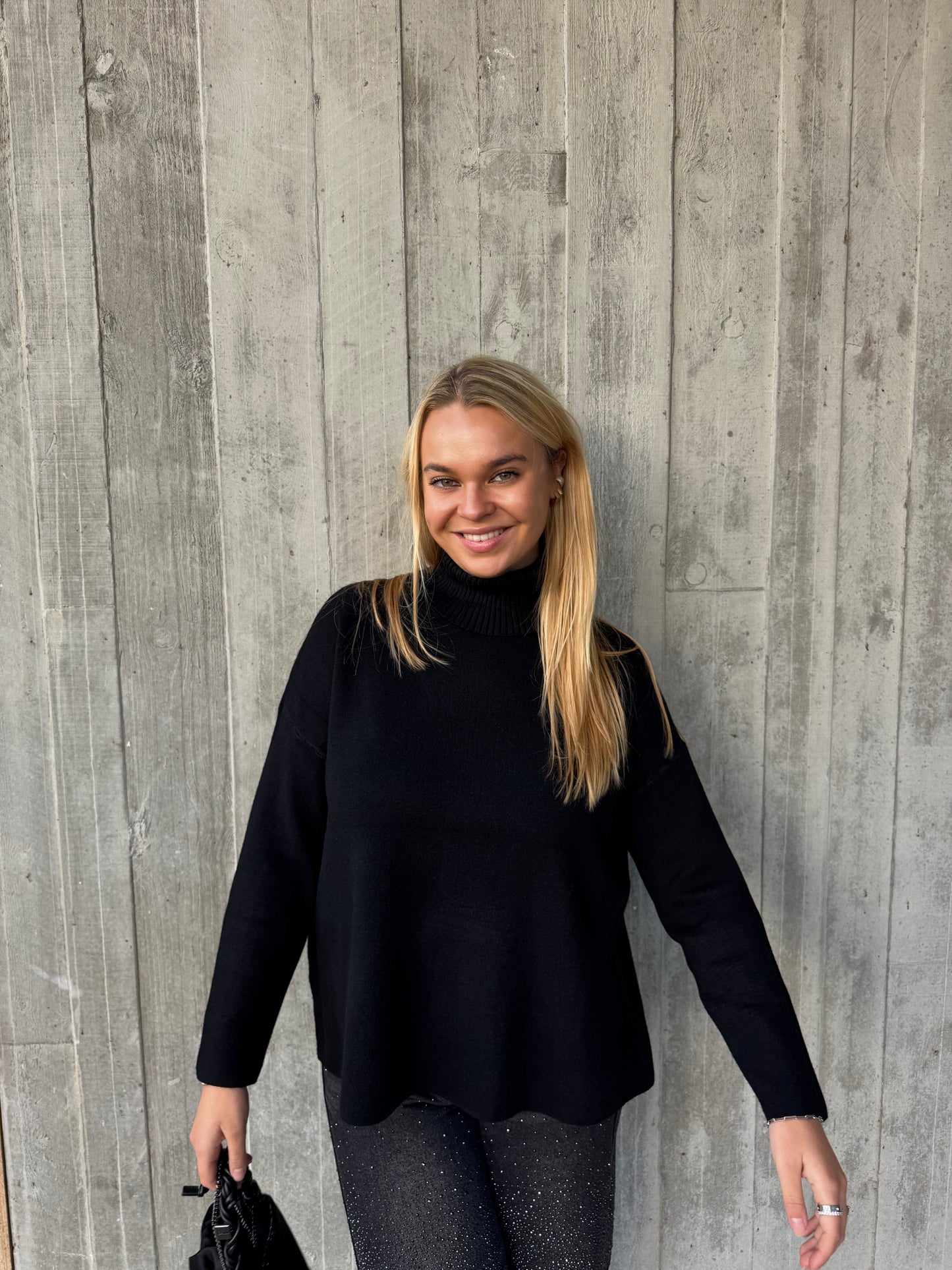 Victorine knit - black